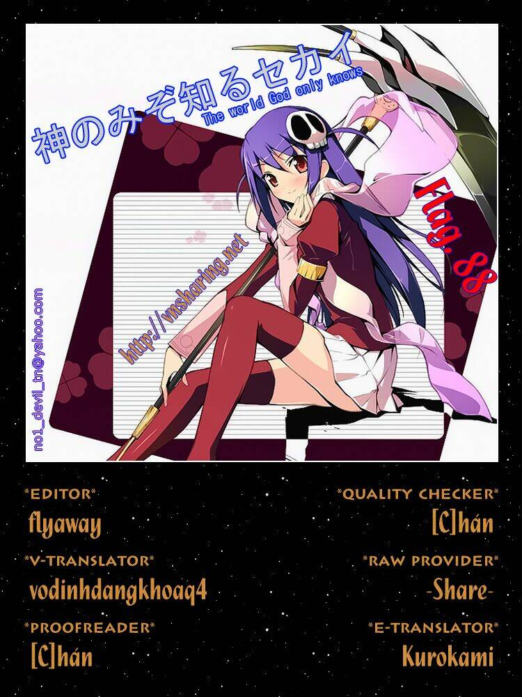 The World God Only Knows - Kami nomi zo Shiru Sekai Chapter 88 - Trang 2